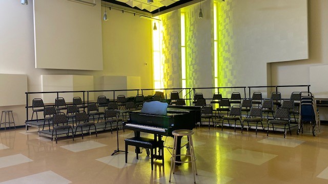 Sala de ensayos del MAC