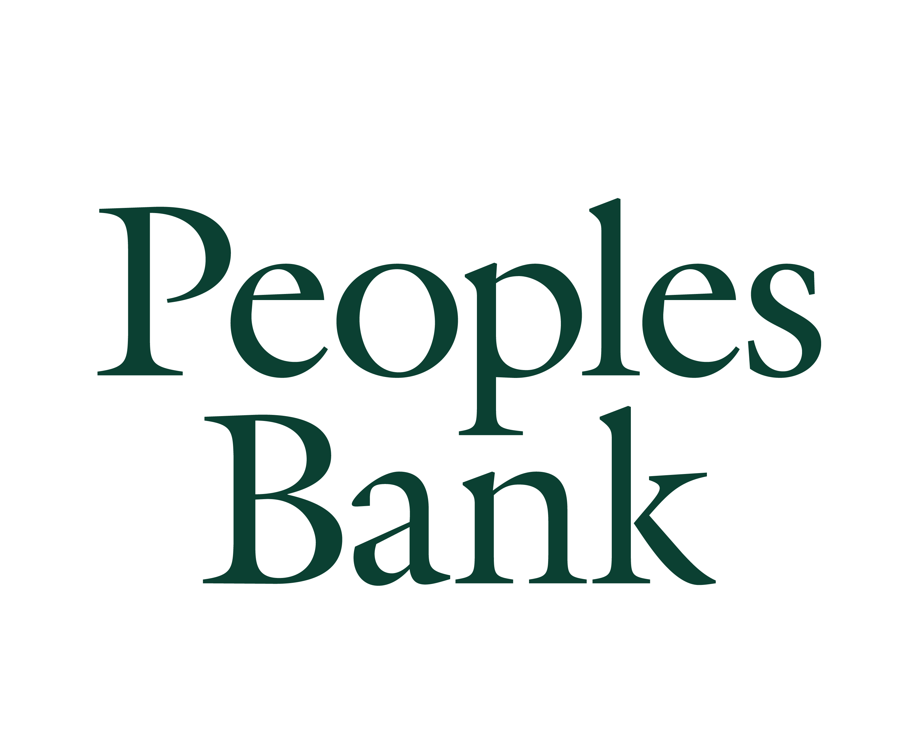 Logotipo del Peoples Bank Logotipo del Peoples Bank