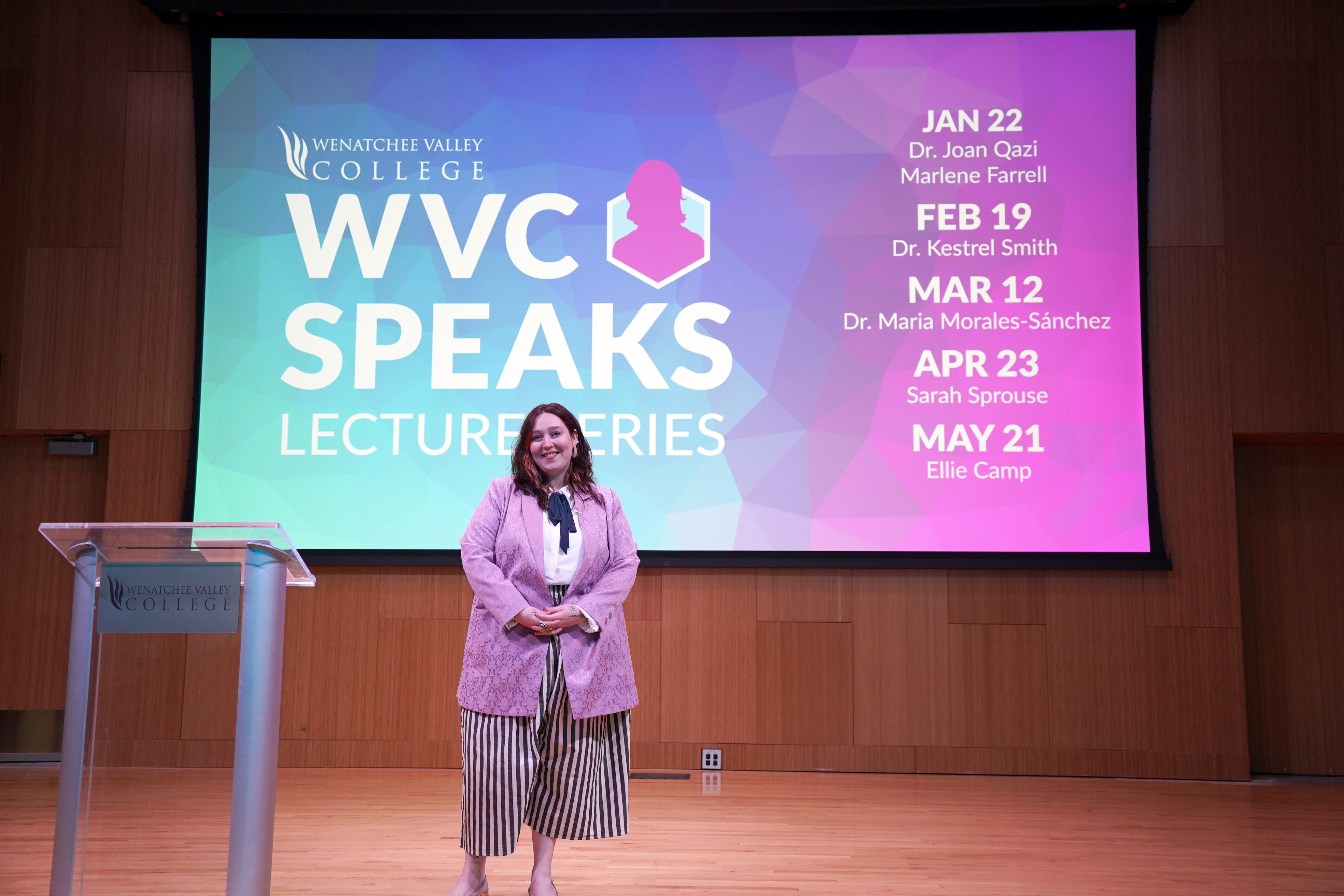 Sarah Sprouse en WVC Speaks