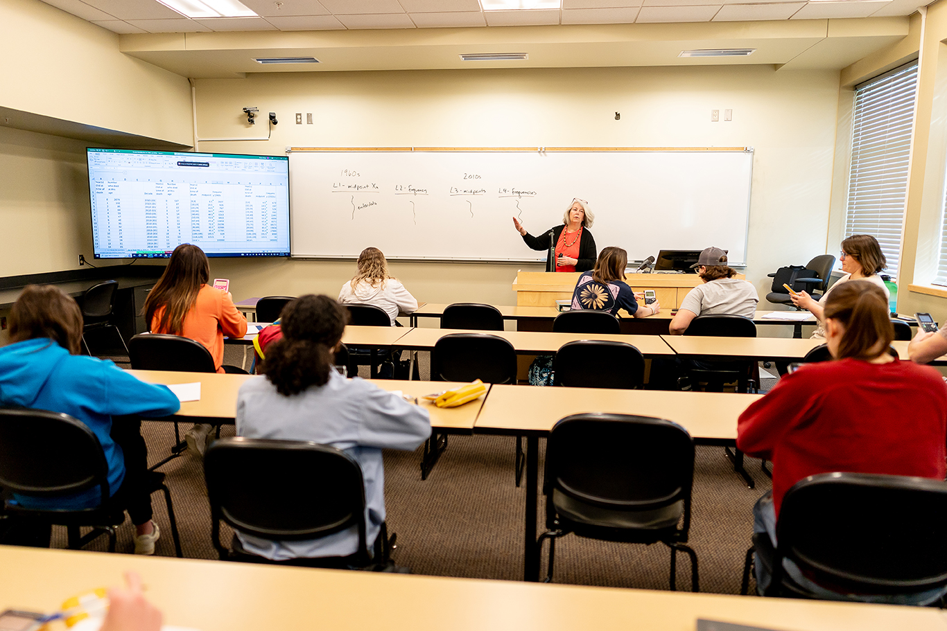 Clase de matemáticas