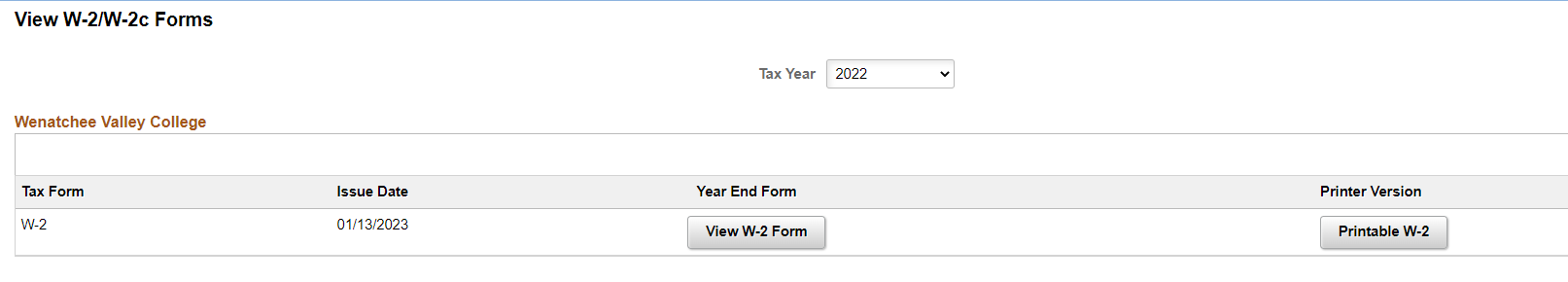 ver el formulario W2