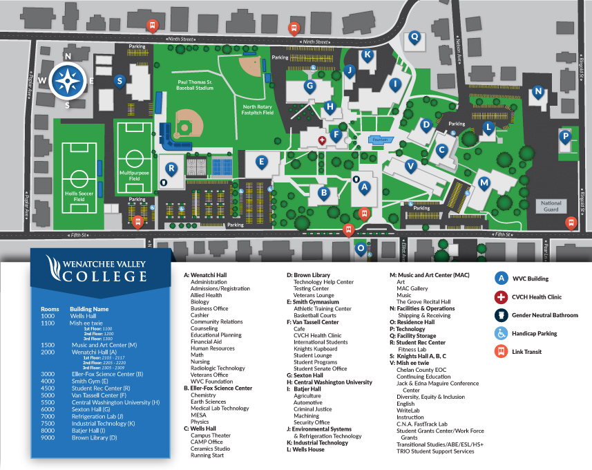 Imagen del mapa del campus