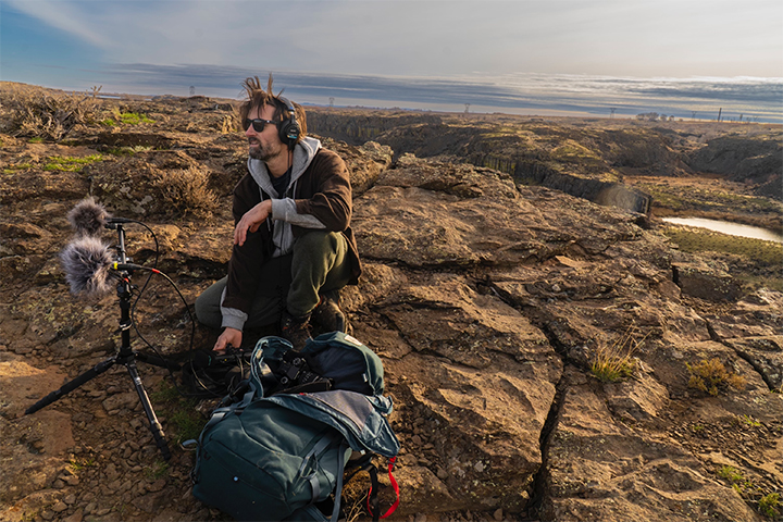 Nick McMahan, técnico de sonido