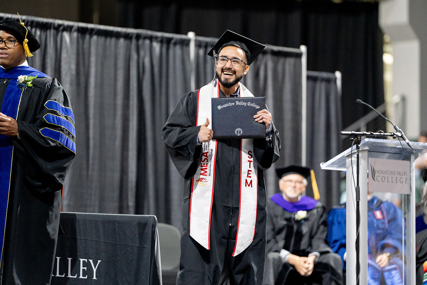 Foto de un graduado de MESA